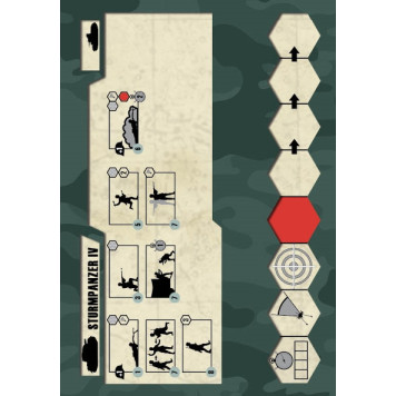 German Sturmpanzer IV Self-Propelled Artillery Model Kit-4