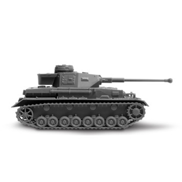 German Tank T-4 F2 Plastic Model Kit-2