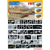 Late Version TIGER I Tank Assembly Model