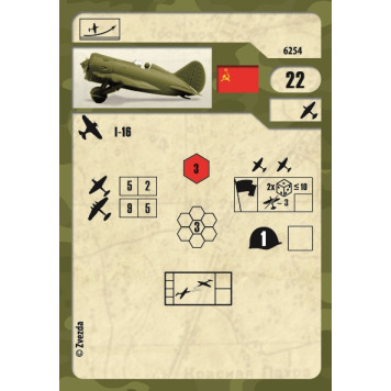 Soviet I-16 Fighter Plane Model Kit-4