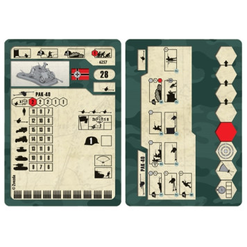 German Anti-Tank Gun PAK-40 with Crew Model Kit-2