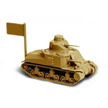 M3 Lee American Medium Tank Plastic Model Kit-1
