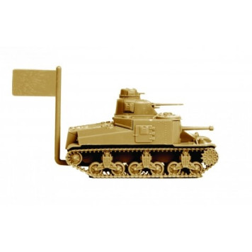 M3 Lee American Medium Tank Plastic Model Kit-2