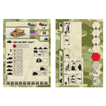American Stuart Tank Plastic Model Kit-5