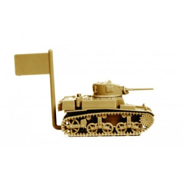 American Stuart Tank Plastic Model Kit-3
