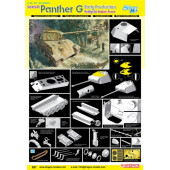 Early Version Panther G Tank Assembly Model Early Version Panther G Tank Assembly Model