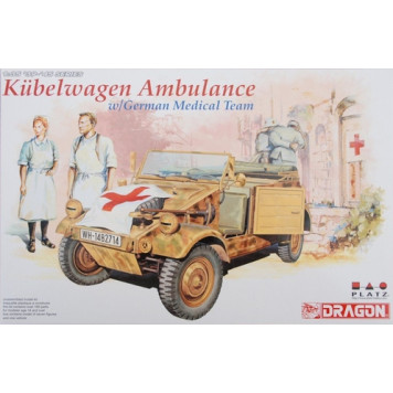 1/35 Scale Kubelwagen Military Vehicle Model