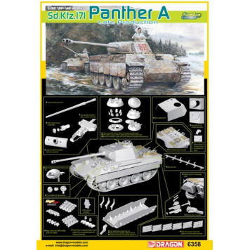 Premium Edition Panther A Late Production Tank Model