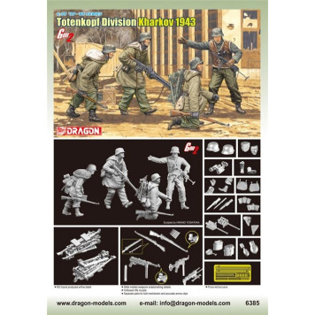 Totenkopf Division Soldier Model Kit