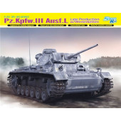 Late Winter Camouflage Pz.III Ausf.L Tank Model Kit