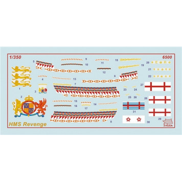 Francis Drake&s Flagship "Revenge" Model Kit-6