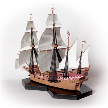 Francis Drake&s Flagship "Revenge" Model Kit-1