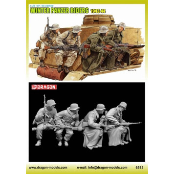 Winter Panzer Riders 1943-1944 Model Kit