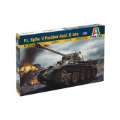 Late Version Pz.Kpfw.V Panther Ausf.G Tank Model Kit