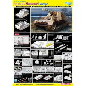Hummel-Wespe Self-Propelled Artillery Model Kit Hummel-Wespe Self-Propelled Artillery Model Kit
