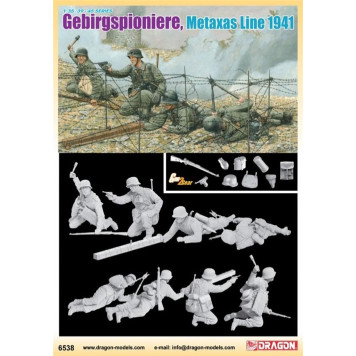 German Mountain Troops Soldier Model Kit