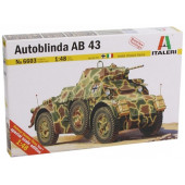 Autoblinda AB 43 Tank Truck Assembly Model Autoblinda AB 43 Tank Truck Assembly Model