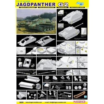 Jagdpanther Ausf.G2 Self-Propelled Tank Model