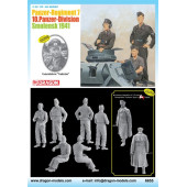 German Tank Crew Smolensk 1941 with Bonus Guderian Figure by Dragon German Tank Crew Smolensk 1941 with Bonus Guderian Figure by Dragon