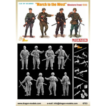 Collectible Soldier Model "March to the East"