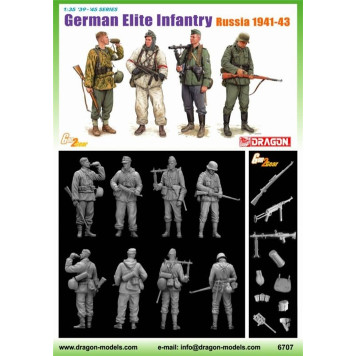 German Elite Infantry Assembly Model