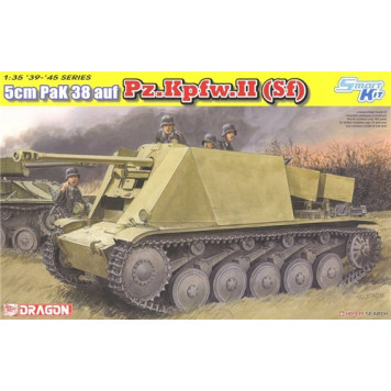 German 5cm PaK 38 Self-Propelled Gun Model Kit