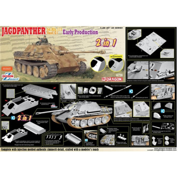Early Version Jagdpanther 2-in-1 Assembly Model