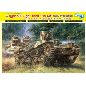 Japanese IJA Type 95 Ha-Go Tank Model Kit