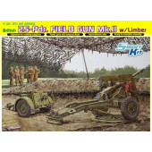 British 25-Pounder Field Gun Assembly Model British 25-Pounder Field Gun Assembly Model
