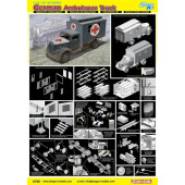German Military Medical Truck Model Kit German Military Medical Truck Model Kit