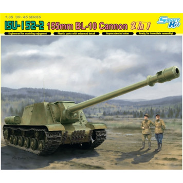 ISU-152 Soviet Self-Propelled Gun Model Kit