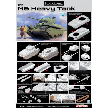 Heavy Tank M6 Assembly Model