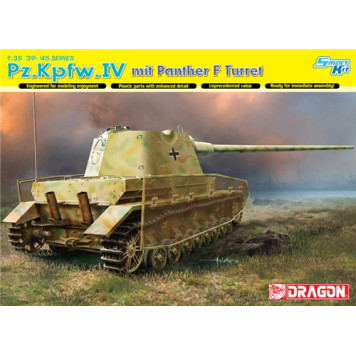 Pz.Kpfw.IV Tank Model with Panther Turret F