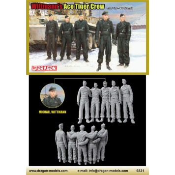 Tiger Tank Crew Assembly Model