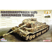 Pz.Kpfw.VI (P) BERGEPANZER TIGER (P) Plastic Model Kit Pz.Kpfw.VI (P) BERGEPANZER TIGER (P) Plastic Model Kit