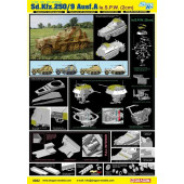 German Half-Track Armored Vehicle Sd. Kfz. 250/9 Model Kit German Half-Track Armored Vehicle Sd. Kfz. 250/9 Model Kit
