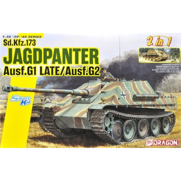 JAGDPANTHER G1 LATE / G2 (2-in-1) Tank Model Kit