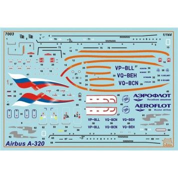 Airbus A-320 Civilian Airliner Model Kit-5
