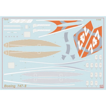 Boeing 747-8 Intercontinental Passenger Airliner Model Kit-1