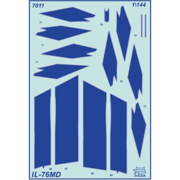 IL-76MD Military Transport Aircraft Model Kit-8