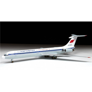 Soviet Passenger Jet Il-62M Model Kit-1