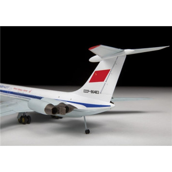 Soviet Passenger Jet Il-62M Model Kit-4