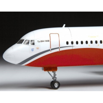 Scale Model Passenger Airliner Tu-204-100-6