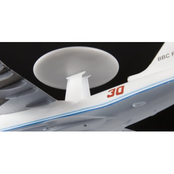 A-50 Russian Long-Range Radar Surveillance Aircraft Model Kit-7