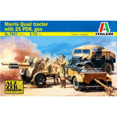 Morris Quad Tractor with 25 PDR Gun - Assembly Model Morris Quad Tractor with 25 PDR Gun - Assembly Model