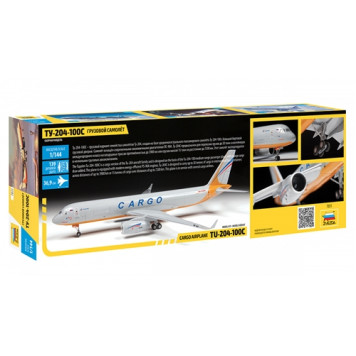 Tu-204-100C Next-Gen Cargo Aircraft Model Kit-1