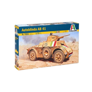 Autoblinda AB 41 Model Kit
