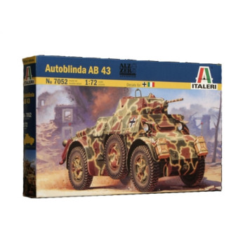 Autoblinda AB43 Armored Car Model Kit