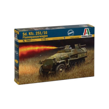 Sd.Kfz. 251/16 Armored Vehicle Model Kit