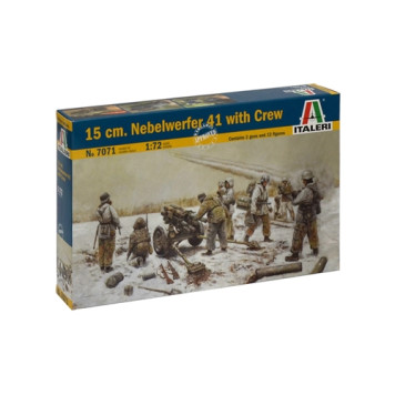 15 cm. Nebelwerfer 41 with Crew - Highly Detailed Model Kit